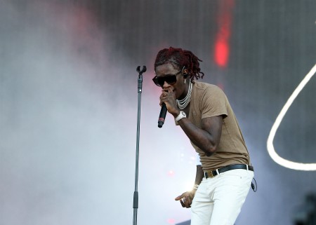 Young Thug Spotted Wearing Gucci's 