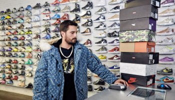 Scott Disick Sneaker Shopping with Complex