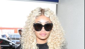 Blac Chyna at Los Angeles International Airport