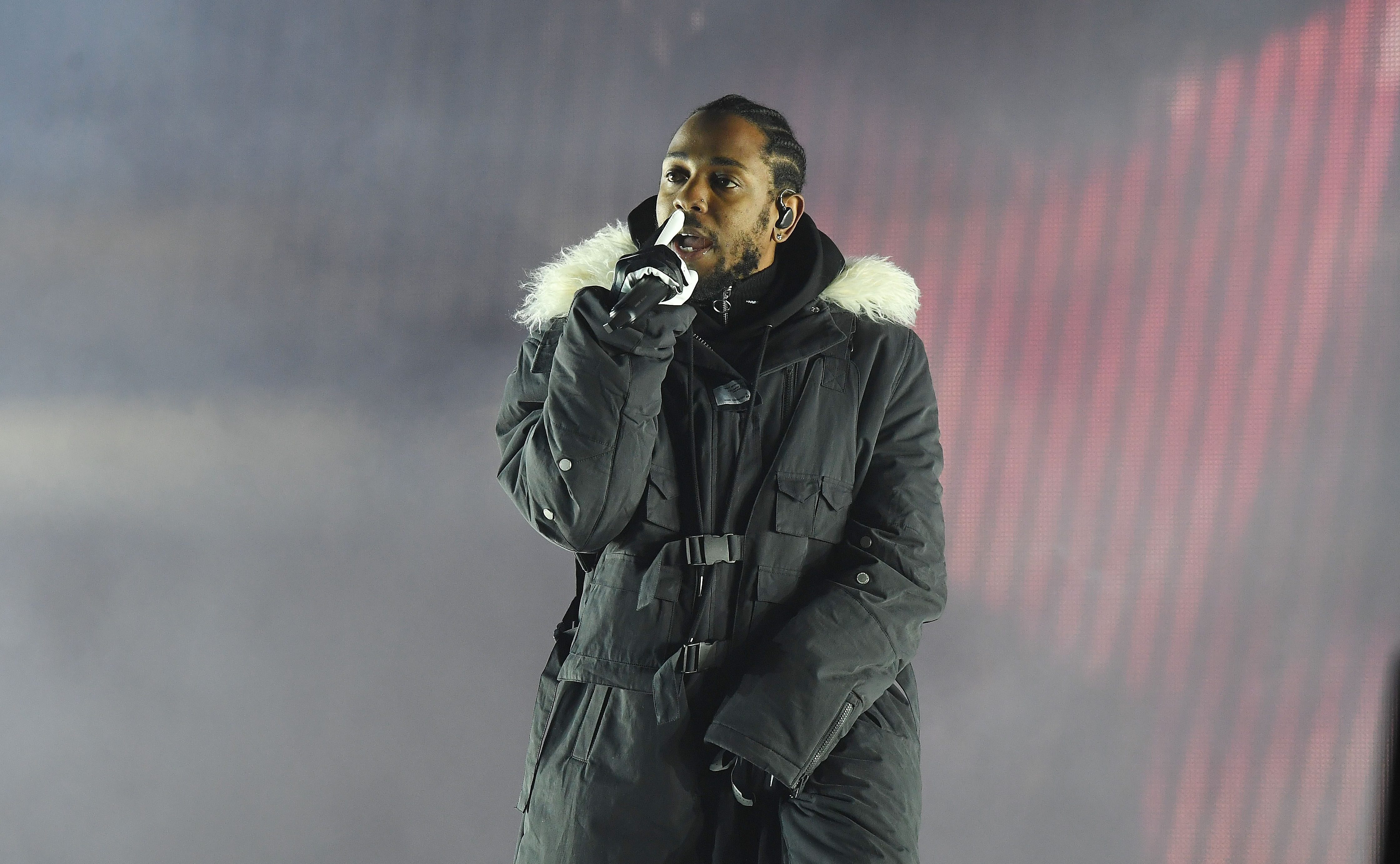Kendrick Lamar Performs During Half Time For The 2018 College Football Playoff National Championship Game