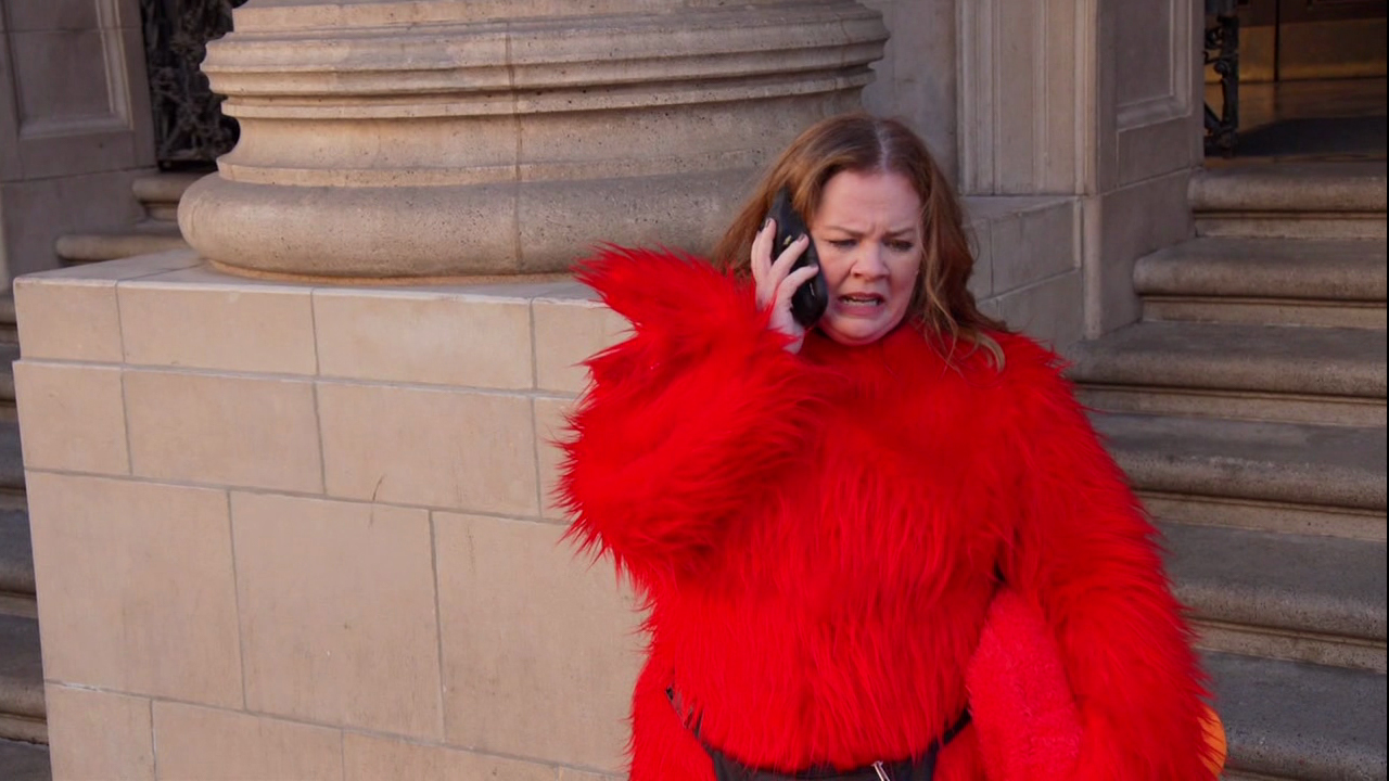 Melissa McCarthy during an appearance on ABC's Jimmy Kimmel Live!'