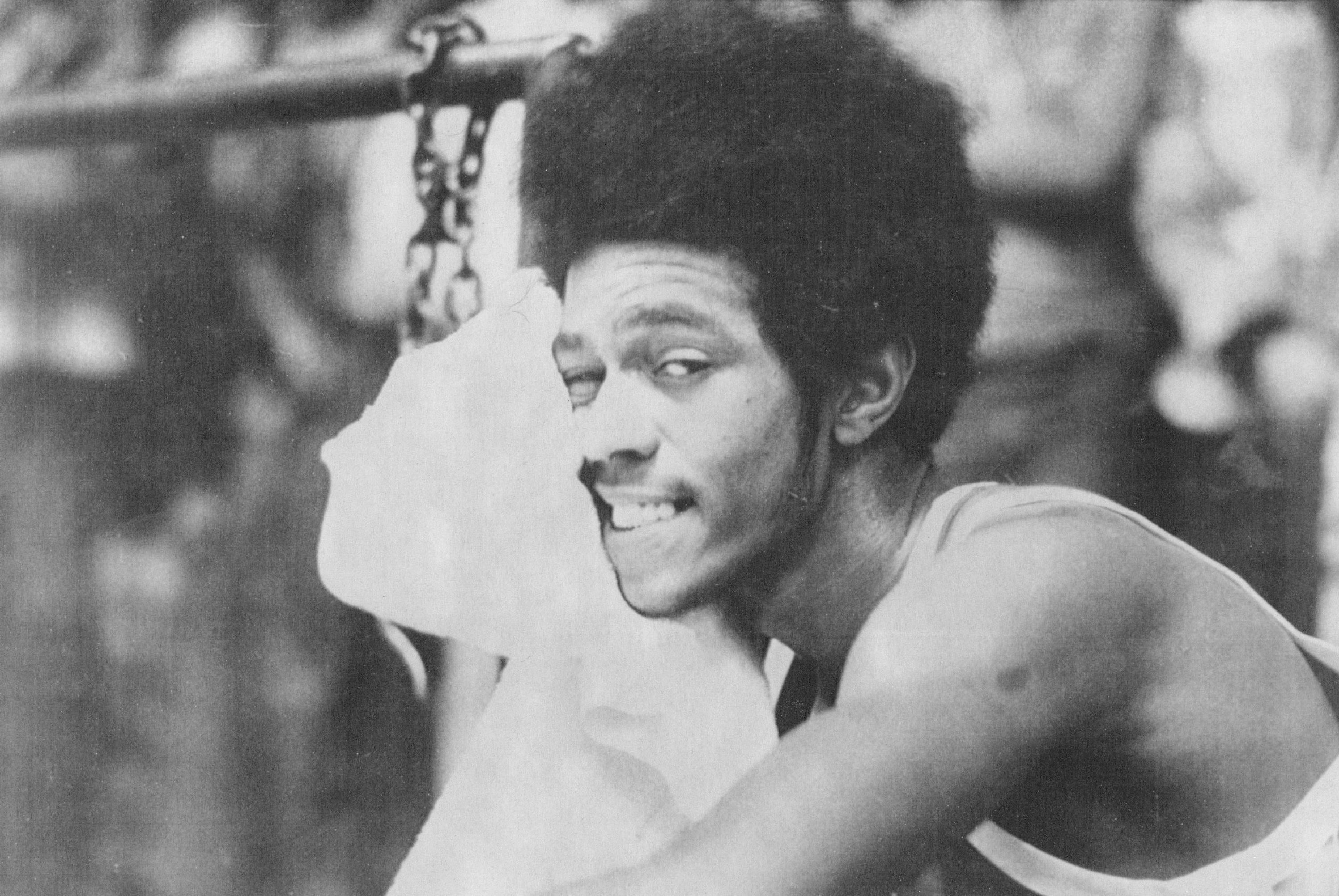APR 1 1984; BASKETBALL PLAYER -- This is a 1973 file photo of Fly Williams No. 35. 1984;