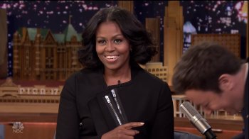 Michelle Obama during an appearance on NBC's 'The Tonight Show Starring Jimmy Fallon.'