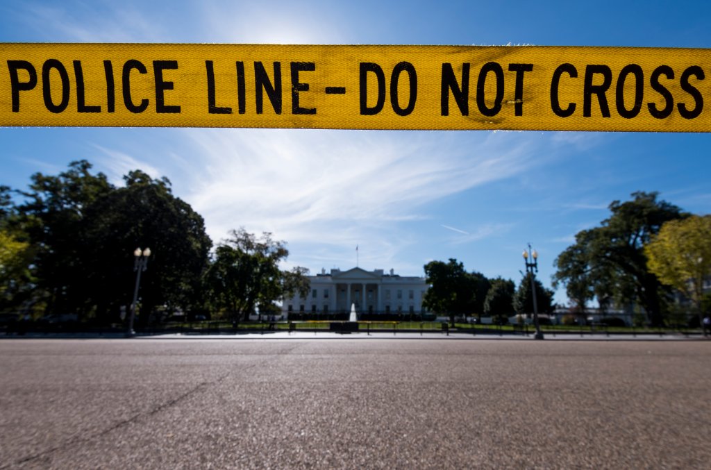 White House Police Line