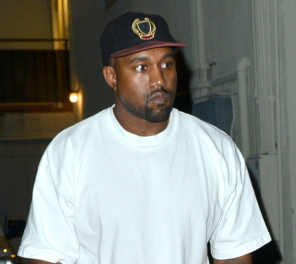 Kanye West leaves Matsuhisa Sushi restaurant in Beverly Hills