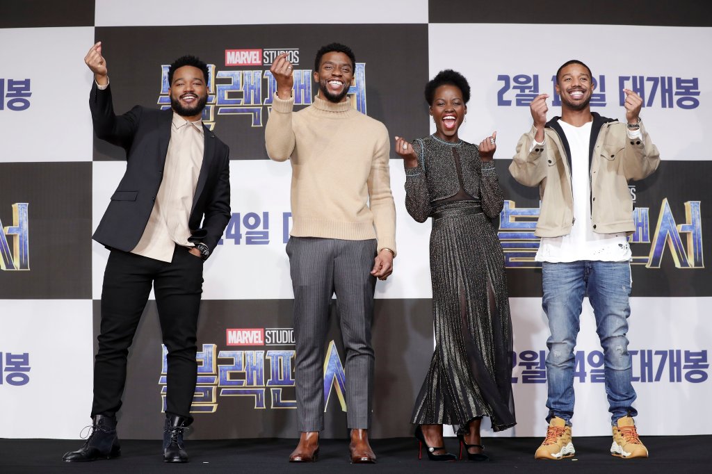 'Black Panther' Seoul Premiere - Press Conference