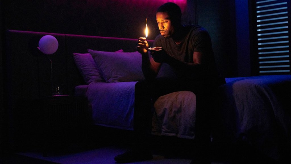 Michael B. Jordan Fahrenheit 451 still