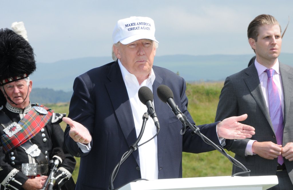 Donald Trump opens Trump Turnberry Golf Course