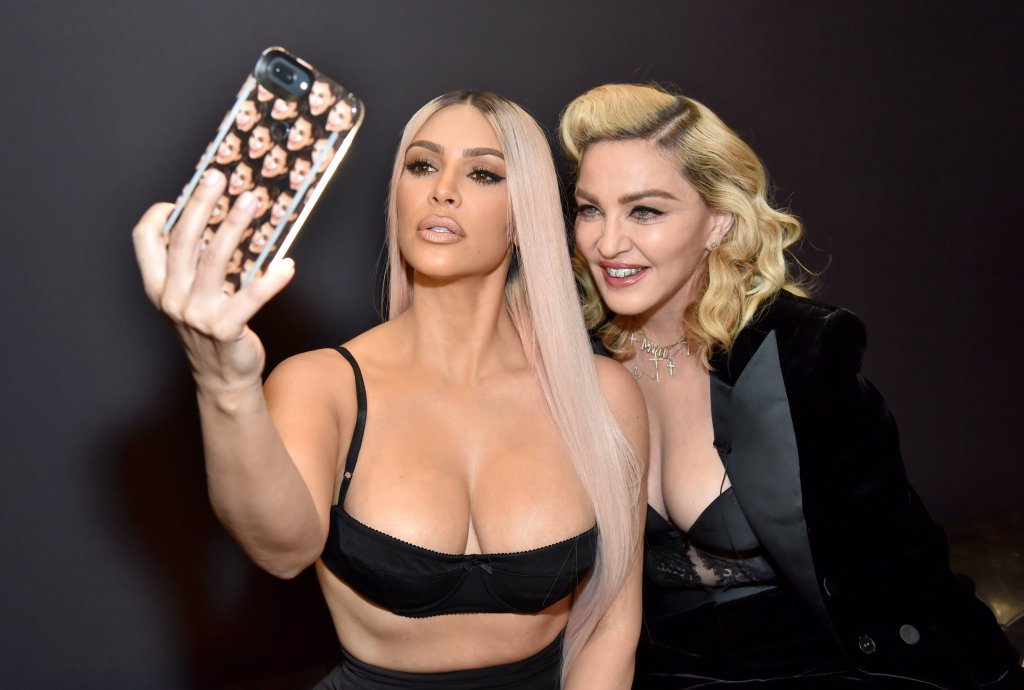 MDNA SKIN hosts Madonna and Kim Kardashian West for a beauty conversation at YouTube Space LA