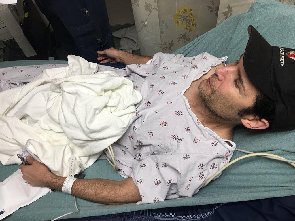 Corey Feldman in hospital