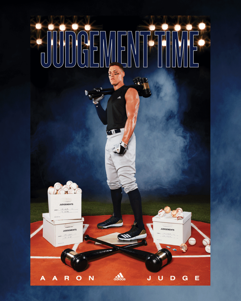 Adidas Signs New York Yankees Star Aaron Judge