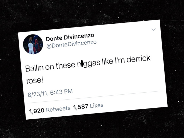 Donte DiVincenzo n-word tweet