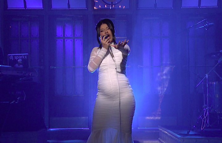 Cardi B Pregnant On SNL