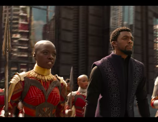 Avengers: Infinity War Okoye & T'Challa