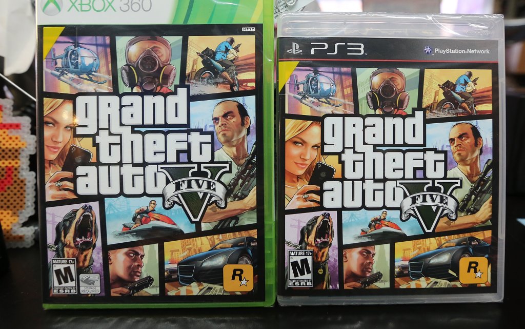 Game Xbox 360 GTA V