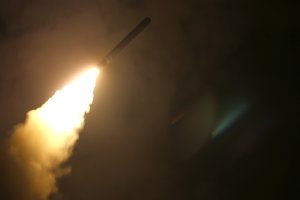 U.S. Missile Strikes Strike Targets Linked To Chemical Attacks In Syria