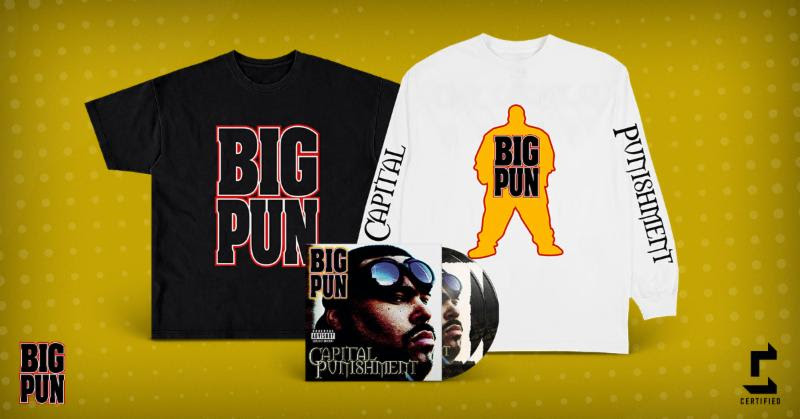 CAPITAL PUNISHMENT 20TH ANNIVERSARY MERCH BUNDLE