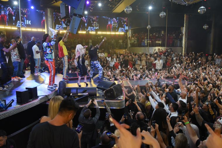Cardi B & Migos at Drai’s Nightclub 12