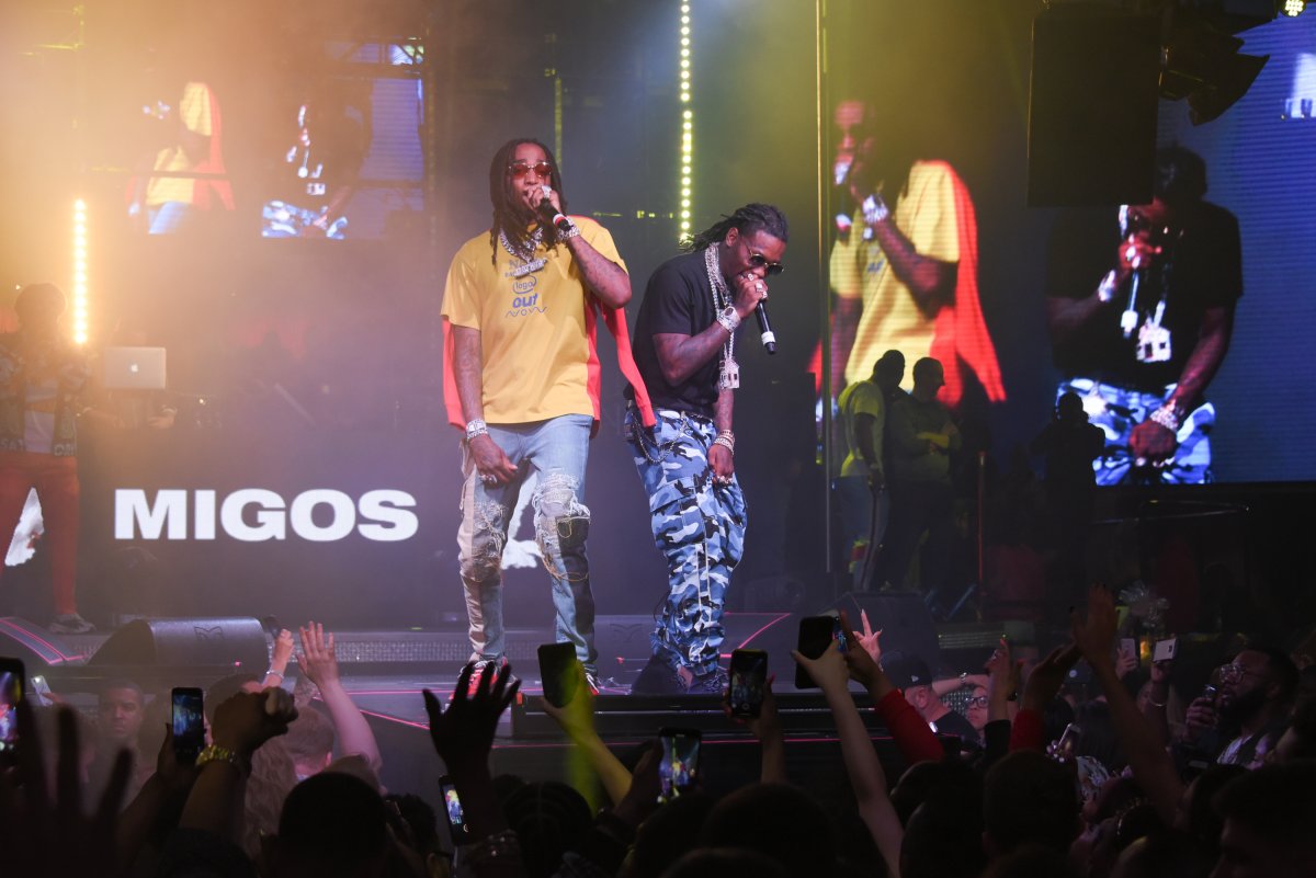 Cardi B & Migos at Drai's Nightclub 5