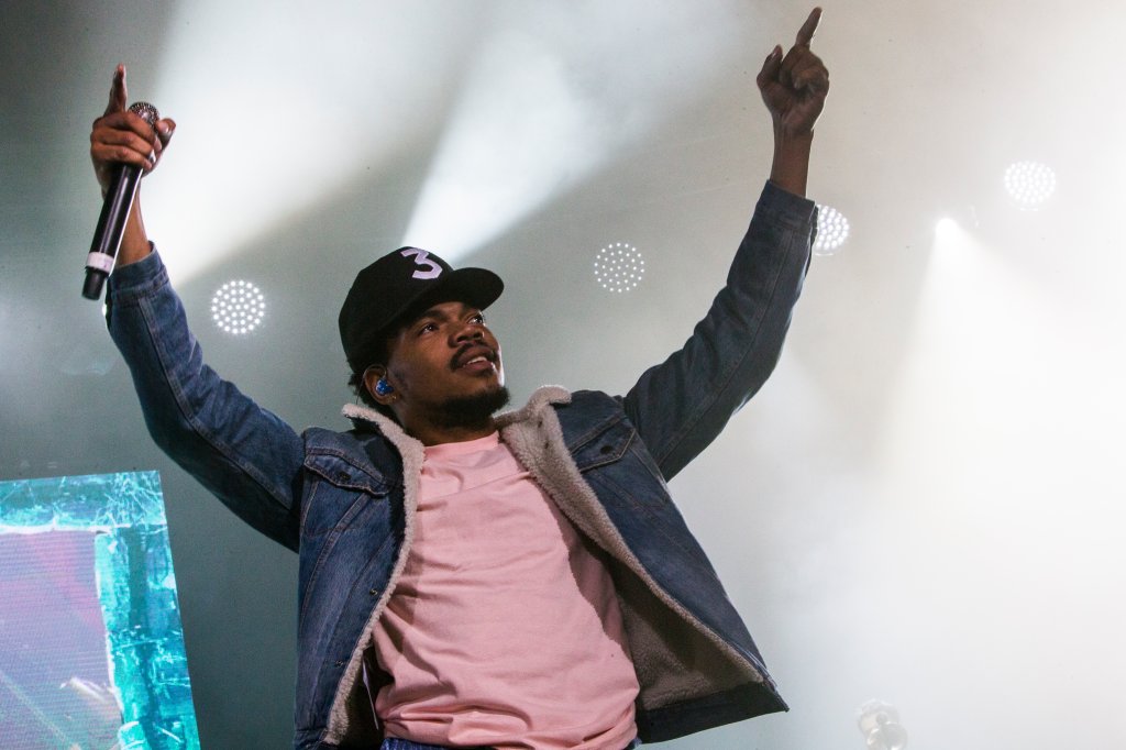 Chance the Rapper performs at Eagle Bank Arena