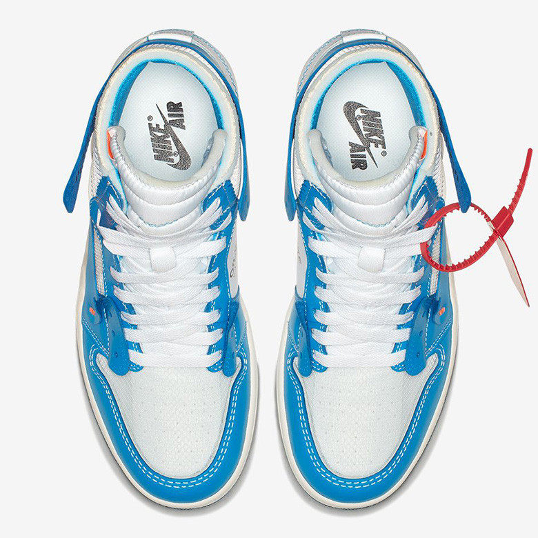 Nike Air Jordan 1 Off-White Blue