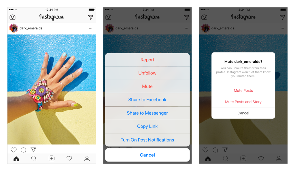 Instagram Introduces Mute Feature