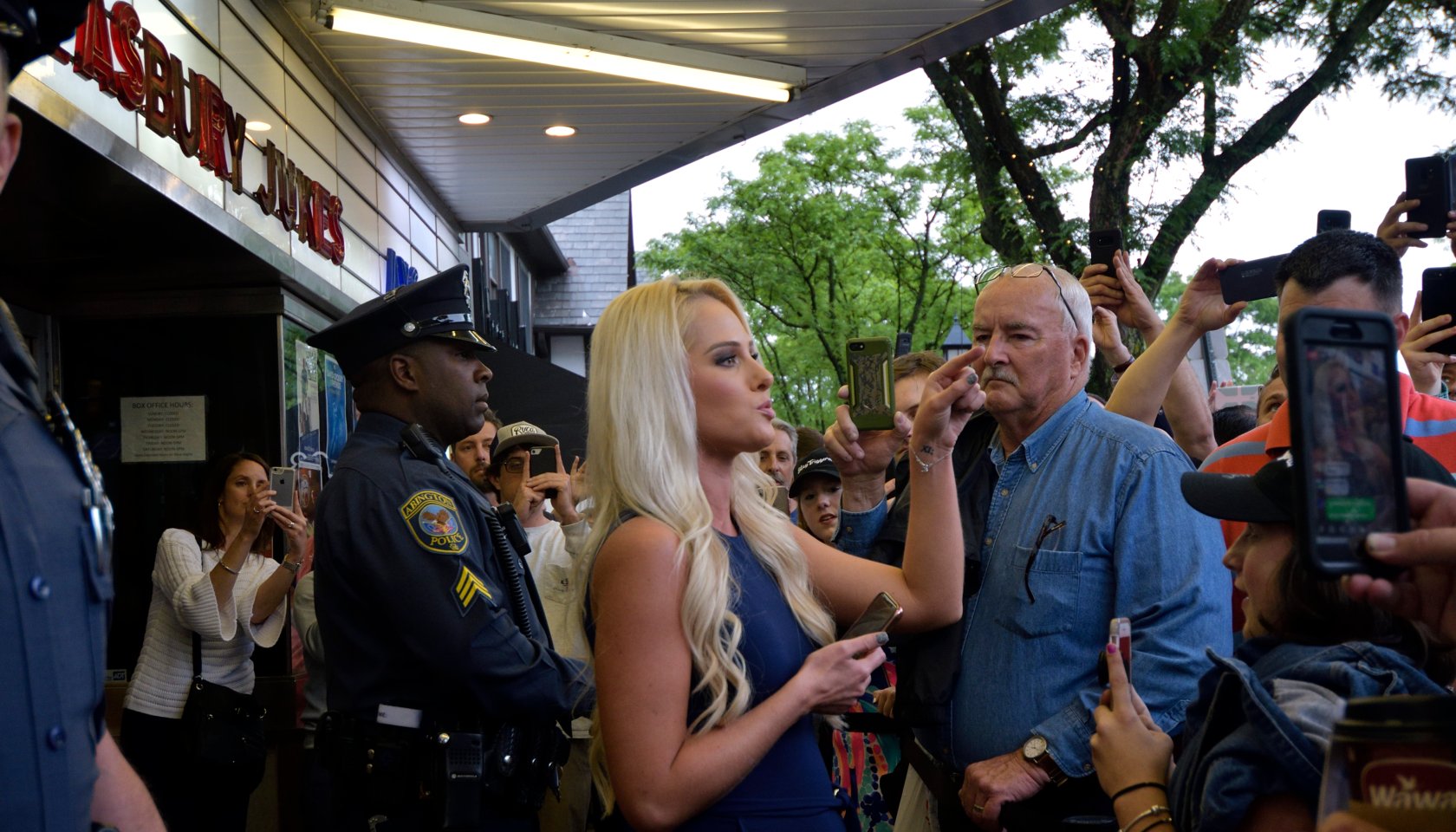Toni Lahren Tour Stop Draw Protests