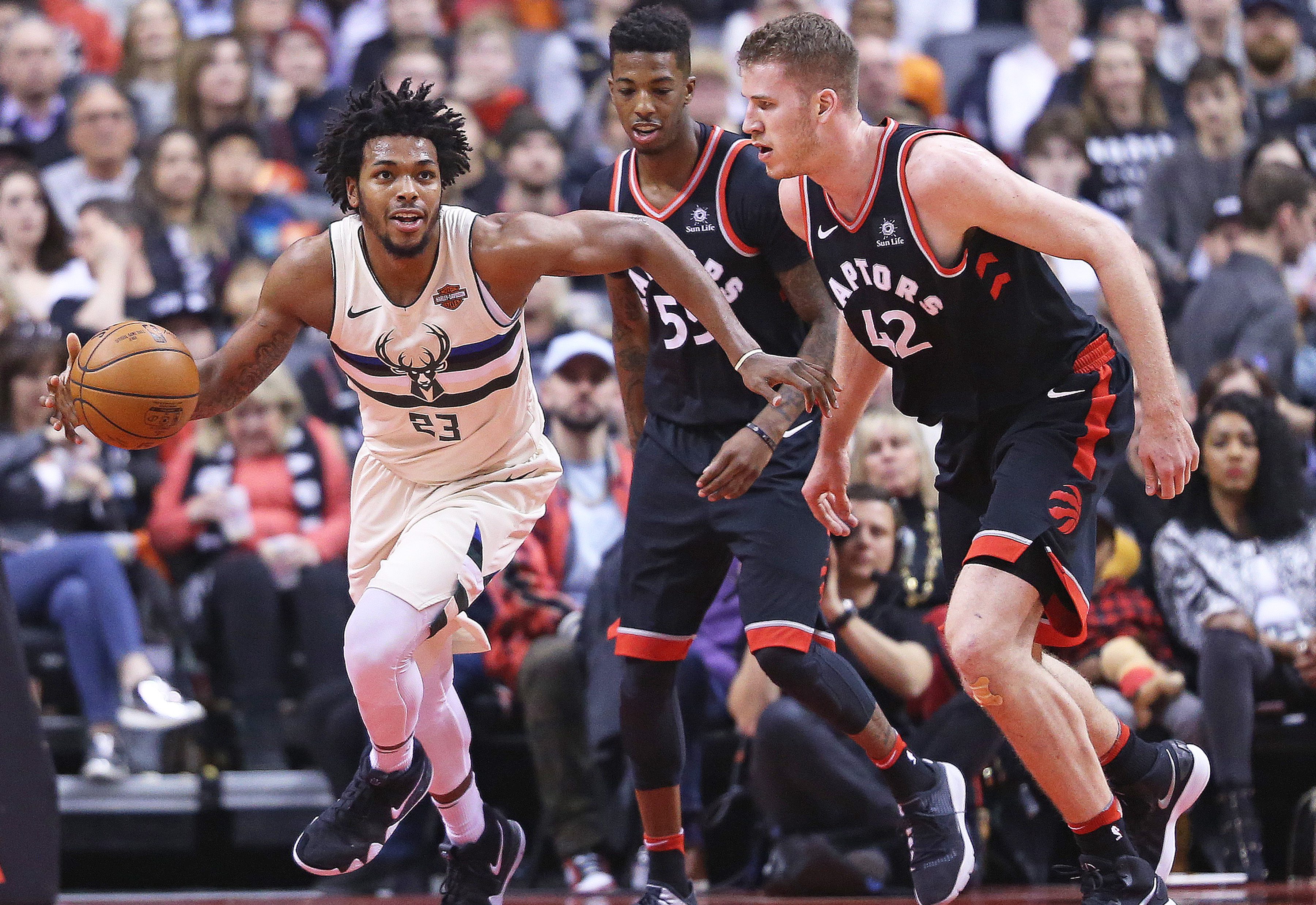 Milwaukee Bucks v Toronto Raptors