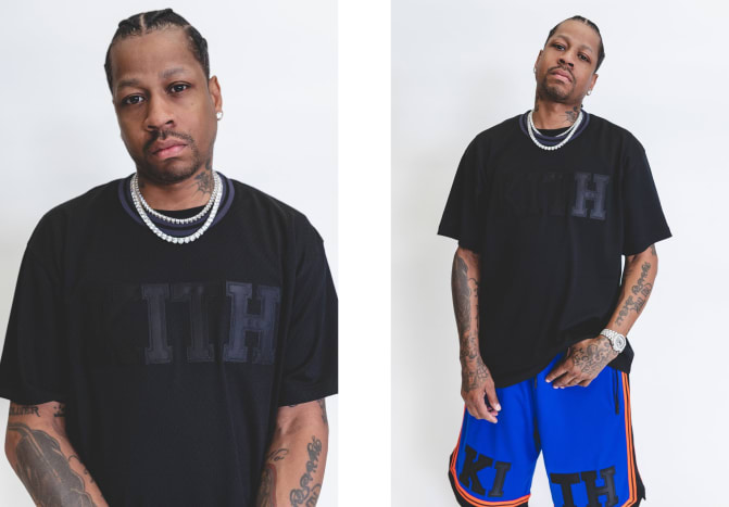 KITH X MITCHELL & NESS ALLEN IVERSON