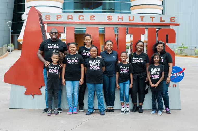 Disney's SOLO: A 'Star Wars' Story Hosts Kennedy Space Center Trip for Black Girls Code & Organization of Black Aerospace Professionals