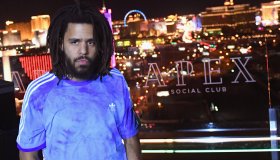 J.Cole Surprise Performance at Apex Social Club at Palms Casino Resort