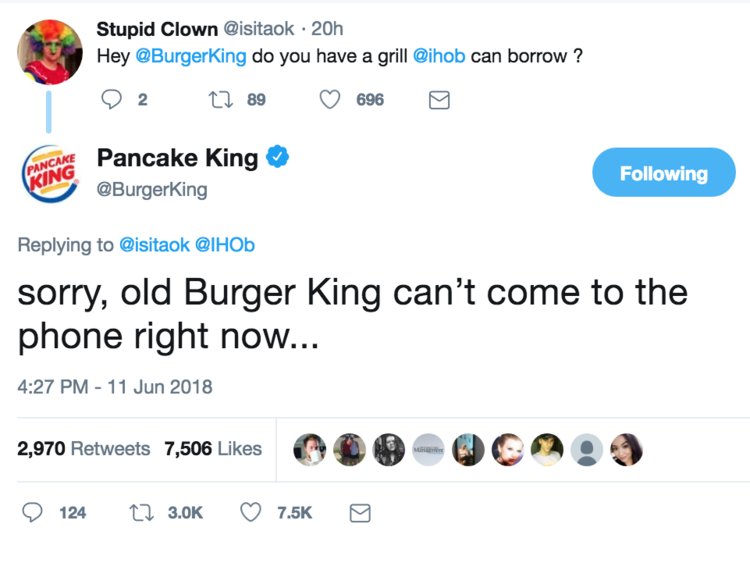 BURGER KING CHANGES NAME TO PANCAKE KING