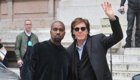 Kim Kardashian West and Kanye West Sighting In Paris - March 09, 2015