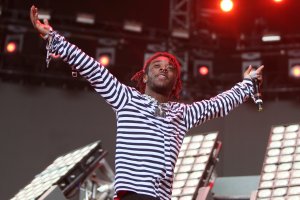 Lil Uzi Vert seen performing at Coachella weekend 2 Day 3