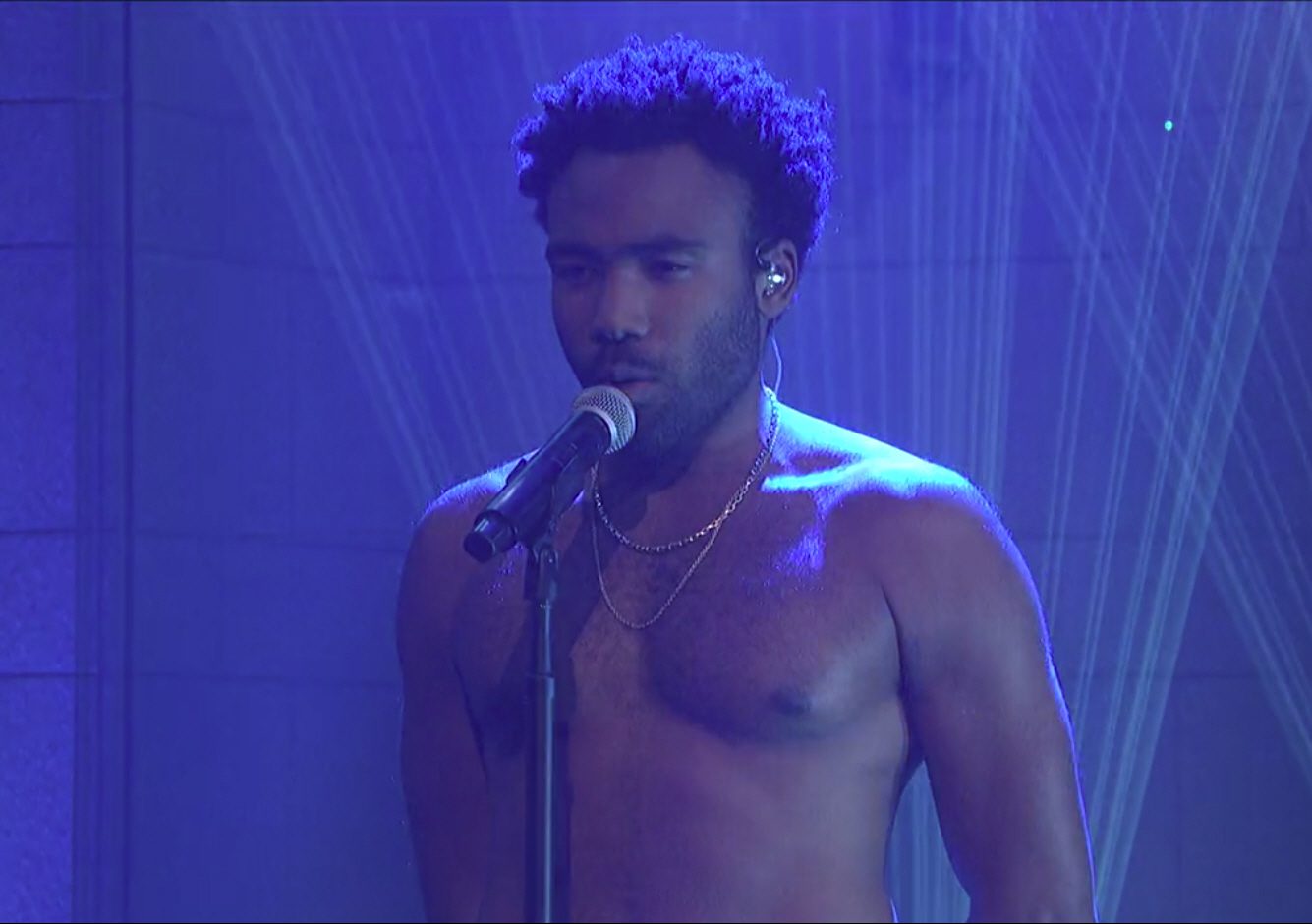 Donald Glover with musical guest Childish Gambino hosts the 43rd season episode 19 NBC's 'Saturday Night Live'