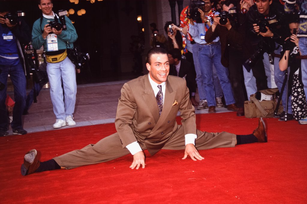 Jean-Claude Van Damme à Disneyland Paris en 1992