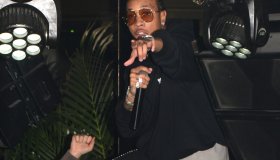 Tyga performs at Club B38