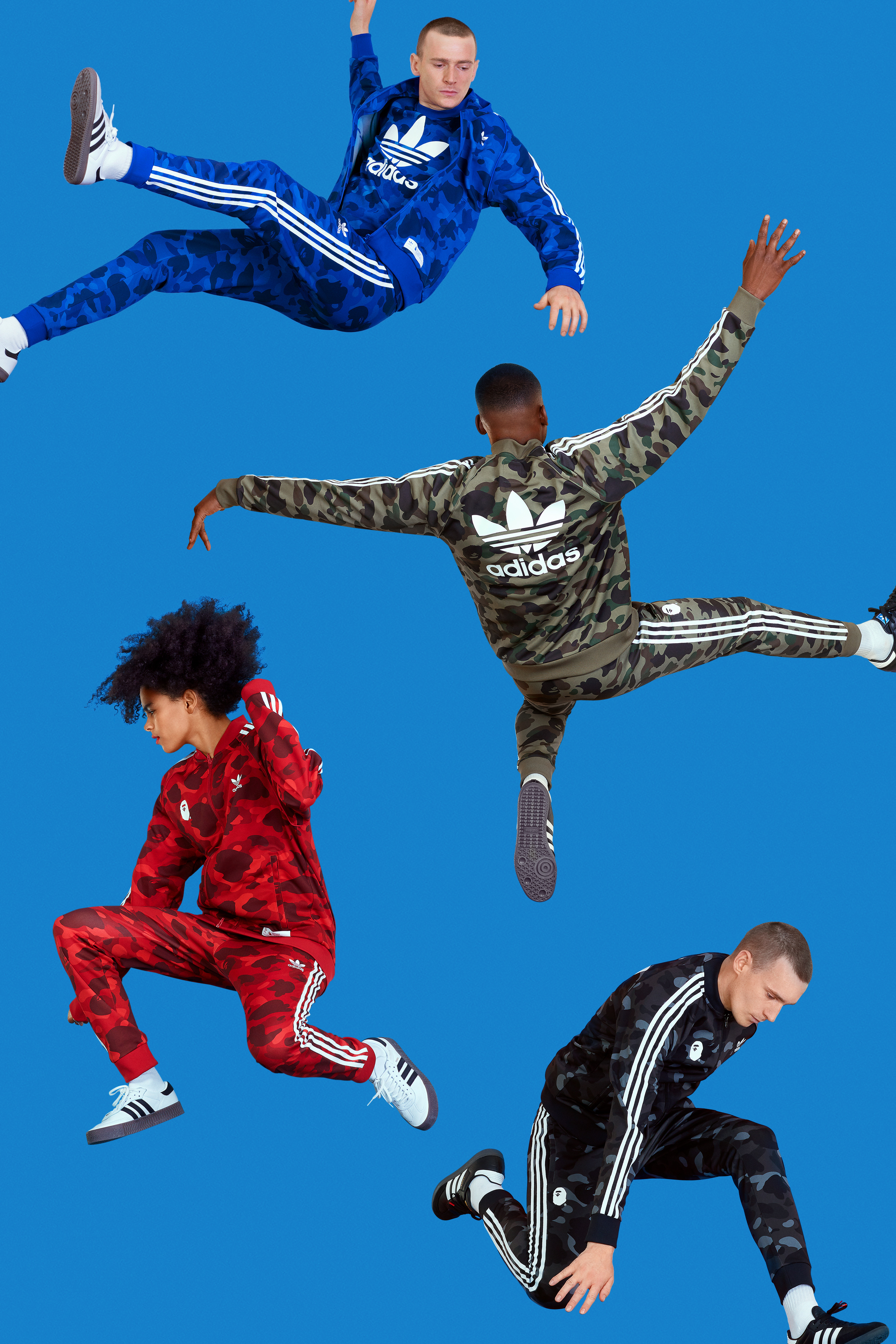 adidas Originals x A BATHING APE Collab On Camo-Flavored Collection
