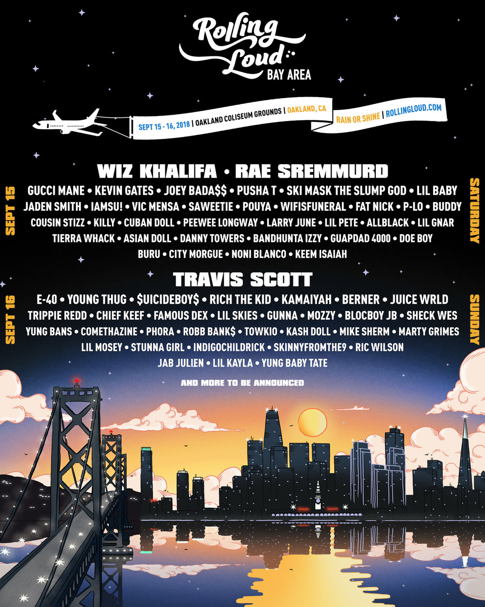 Rolling Loud Festival Announces A Deep Lineup For The Bay Area Show The Latest HipHop News