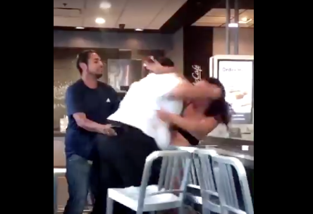 McDonald's fight