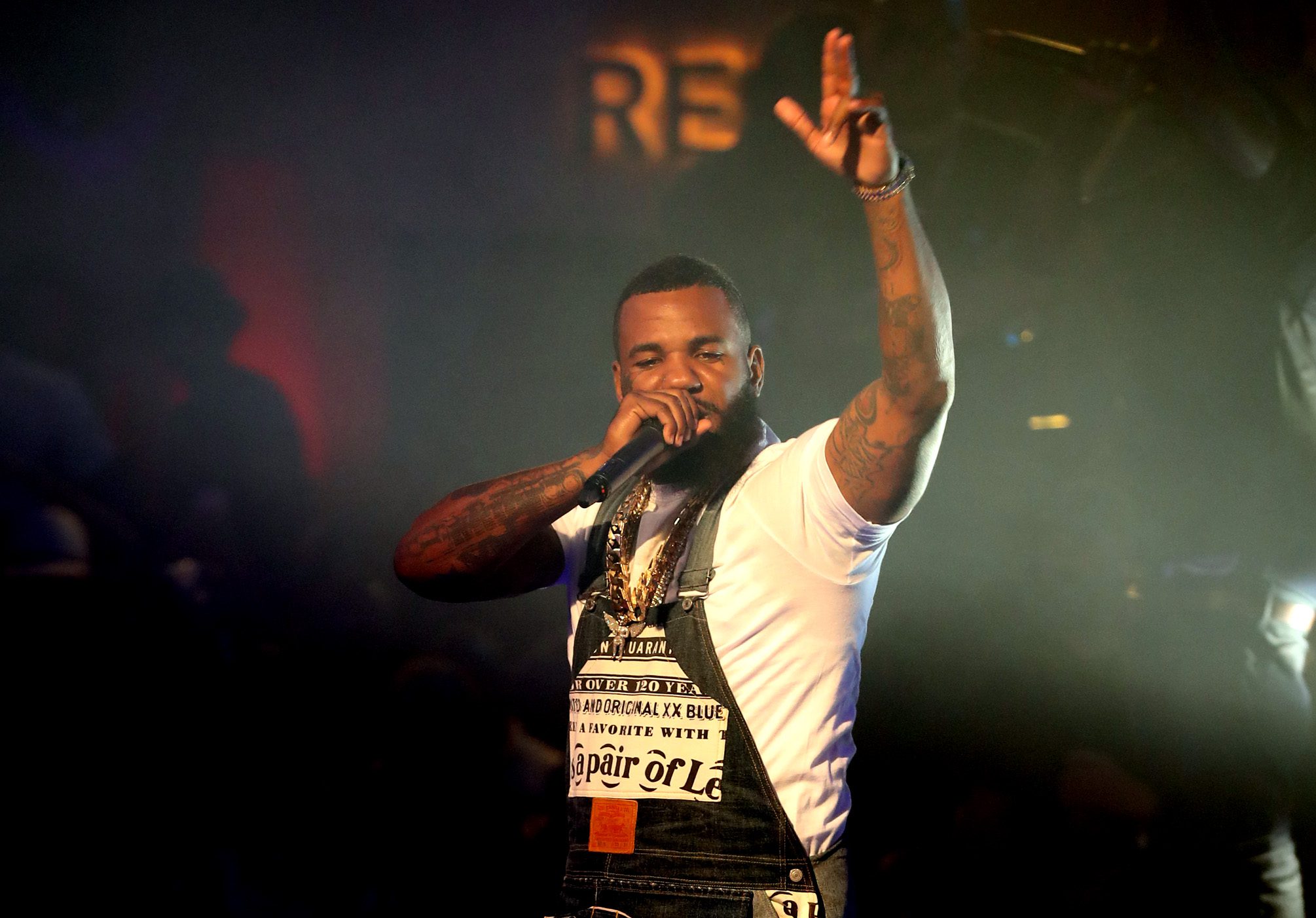 Rapper The Game Performs at Drais