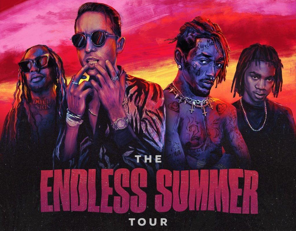 G-Eazy Lil Uzi Vert Ty Dolla $ign Endless Summer Tour