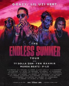 G-Eazy Lil Uzi Vert Ty Dolla $ign Endless Summer Tour