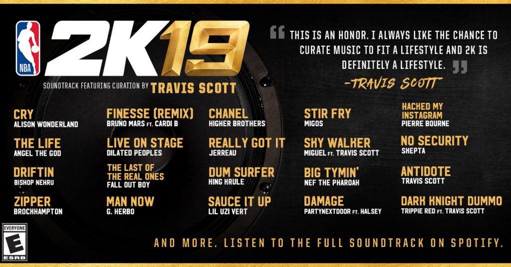 Travis Scott for NBA 2K19