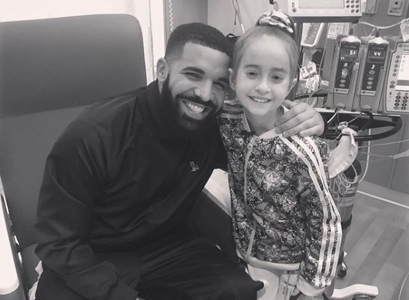 Drake in Chicago hospital