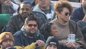 Celebrity sightings at the Rams game