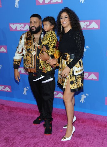 DJ Khaled Asahd & Nicole Tuck at 2018 MTV VMAs