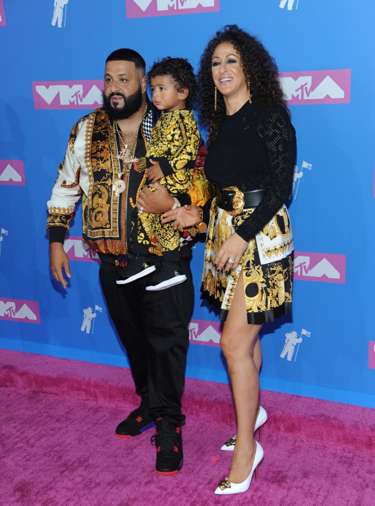 DJ Khaled, Asahd, and Nicole Tuck were the cutest.