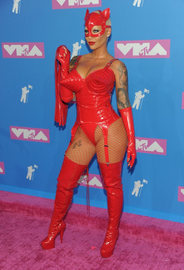 Amber Rose at the 2018 MTV VMAs