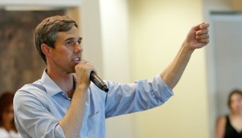 Texas Senate Candidate Beto O'Rourke Holds Town Hall Meeting In Horseshoe Bay